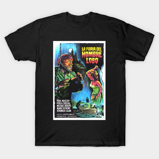 Fury of the Wolfman T-Shirt by zombill